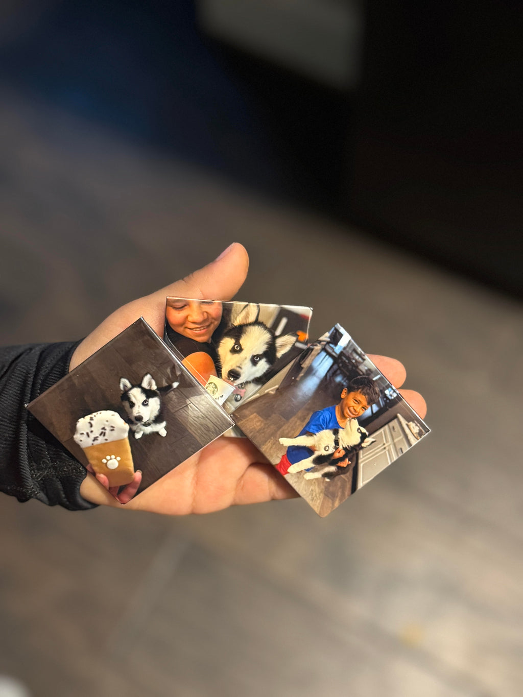 2"x 2" Custom Photo Magnets - 9 Count